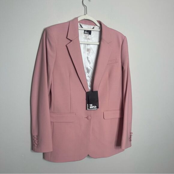 $555 The Kooples Twill blazer NWT ( Small Flaw) - Picture 7 of 12
